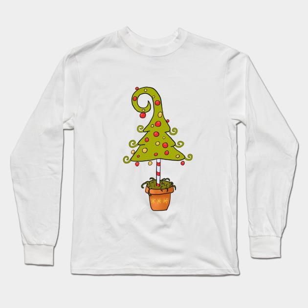 Elfenweihnachtsbaum Long Sleeve T-Shirt by Blumchen